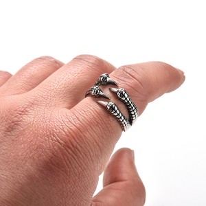1-Pc-Vintage-Dragon-Claw-Ring-Punk-Rock-Stainless-Steel-Mens-Biker-Rings
