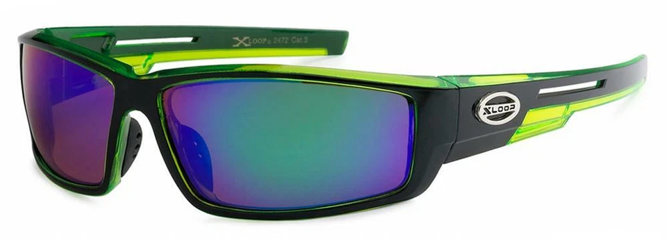 Sports Sunglasses Men Women Lightweight Driving Glasses UV400[Black] - Image 2 of 4