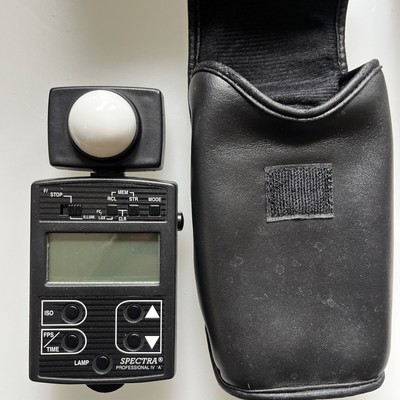 Spectra Cine Professional IV-A Digital Exposure Meter Leather