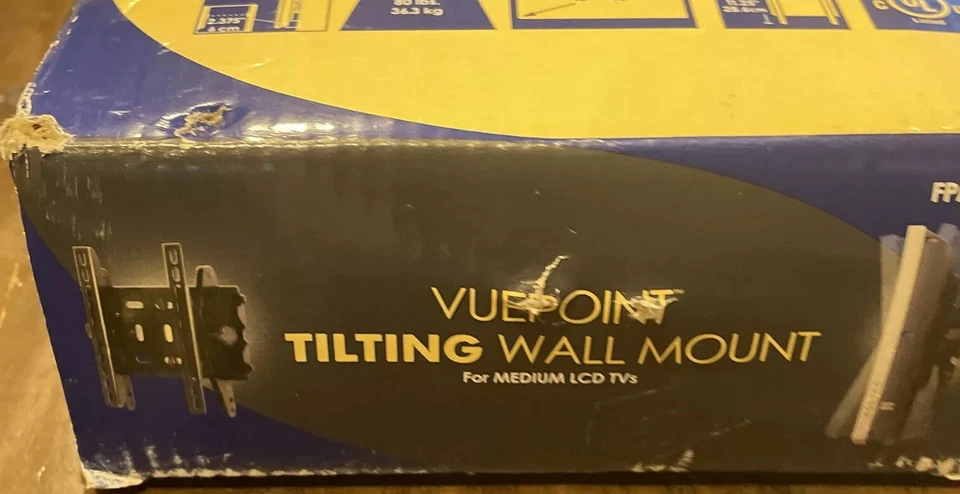 Vuepoint Tilting TV Wall Mount 15” To 40” 80 Lbs Weight Capacity FPM55b-01 - Image 2 of 4