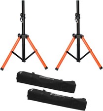 Audio2000 Short Heavy Duty Speaker Stand w/ Canvas Carrying Bag AST439A Pair