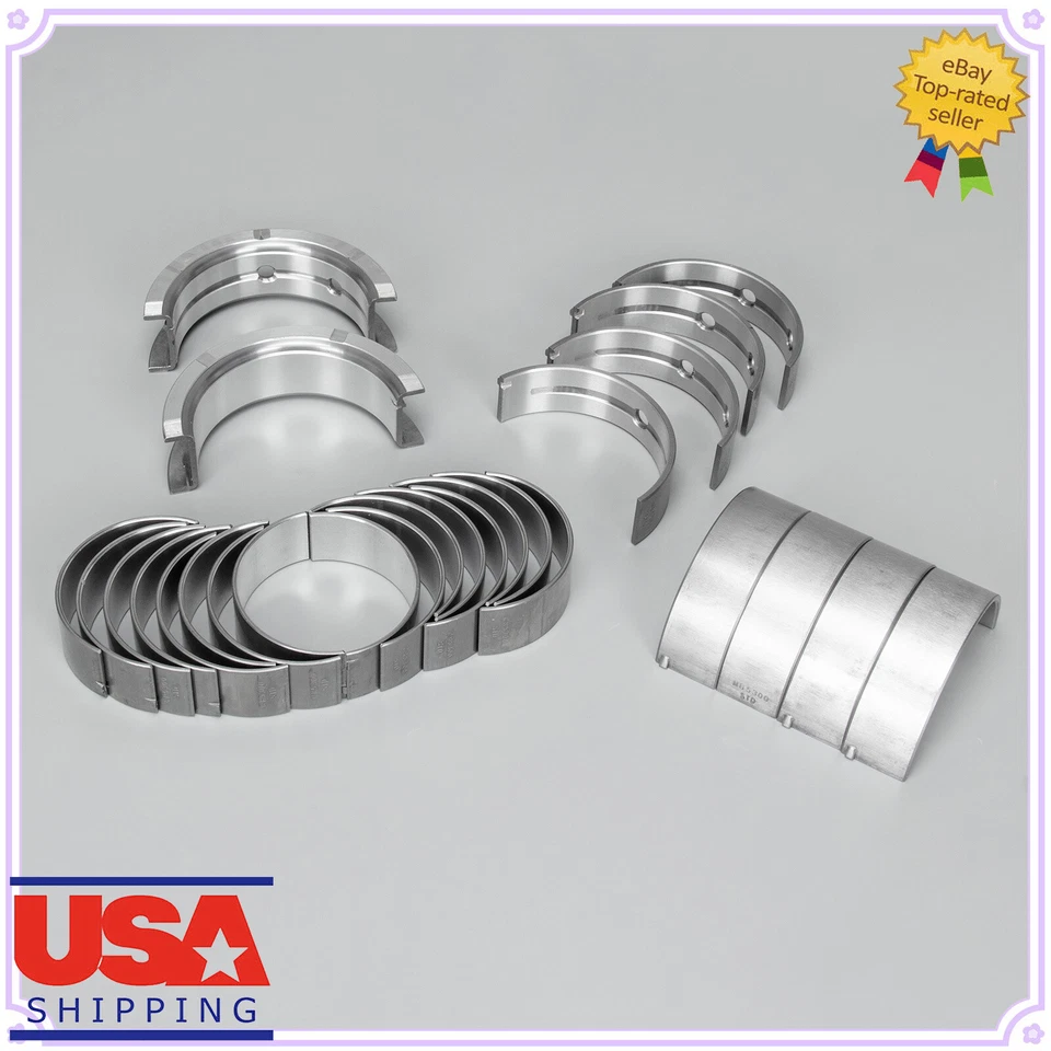 Varilla de conexión STD y rodamientos principales para camioneta Chevy V8 1999-2016 4,8 Foto 4 de 4