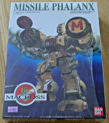 Macross Missile Phalanx 1/100 Bandai 1992 (Vintage & Rare) Not Re-Issued (Last 1