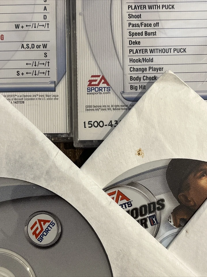 EA sports PC windows games bundle -  Tiger Woods, NHL, Triple Pay  (SOLD AS IS) - Image 4 of 4