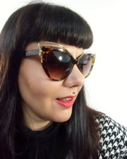 Butterfly Retro Pinup Turtle Turtle Sunglasses Original Gold