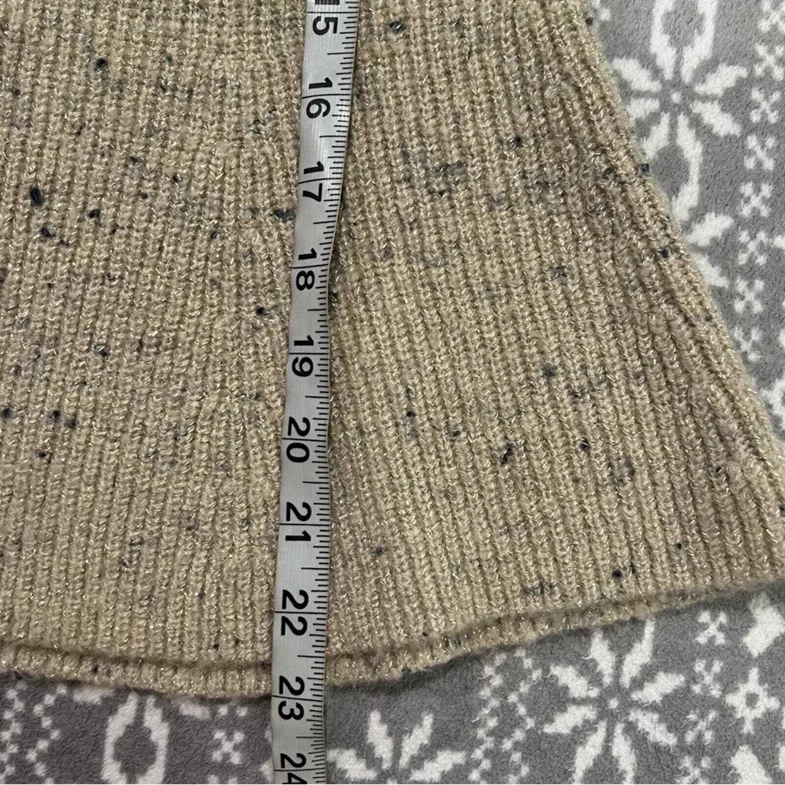 Ann Taylor Puff Sleeve Peplum Sweater Size XS - image 10