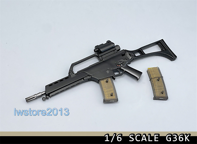 1:6 WWII G36K Gun Rifle German Weapon Model Fit 12
