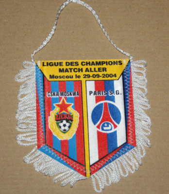 Fanion Football Pennant Ligue De Paris Ile De France - Gagliardetto Vintage