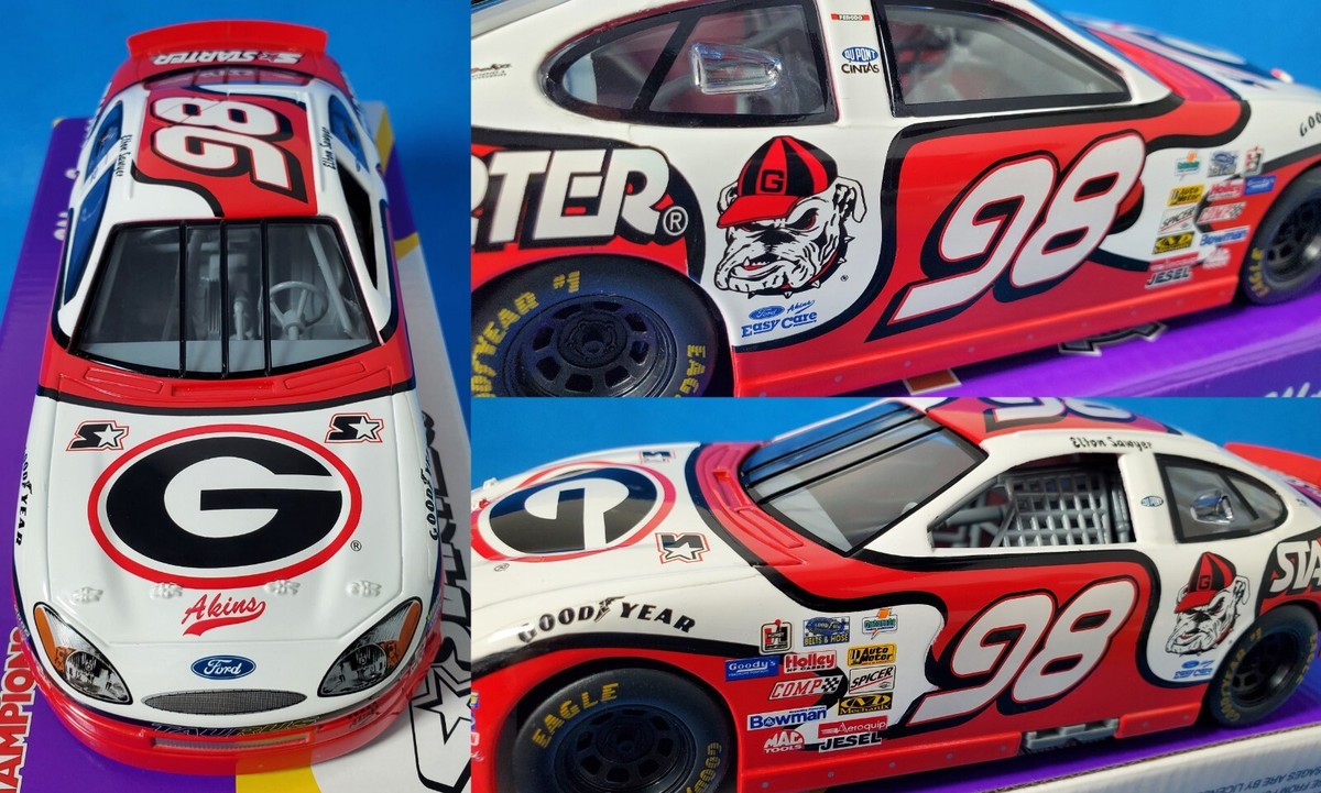 98 1/24 University of Georgia Busch Series Ford Taurus Raced at