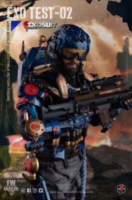 SOLDIER STORY 1/6 SS125 EXO-SKELETON ARMOR SUIT TEST-02 Action