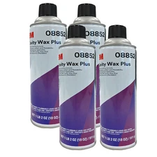 4 pk 3M Cavity Wax Plus Interior Corrosion Prevention Coating 08852 18oz Aerosol