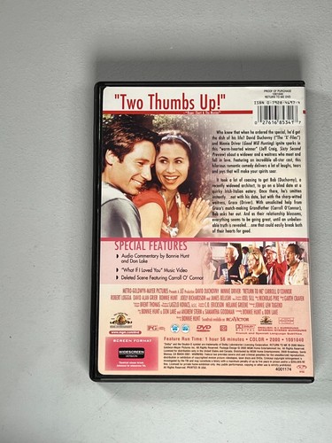 Return To Me David Duchovny Minnie Driver MGM 2000 DVD Standard Widescreen - Picture 8 of 8
