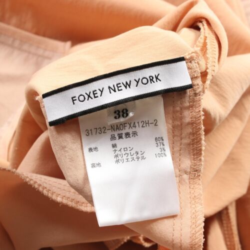Abito FOXEY NEW YORK pezzo unico #38 mini tunica senza maniche 31732 cotone nylon rosa - Foto 3 di 4