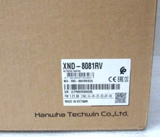 Wisenet Hanwha XND-8081RV 5MP Vandal-Resistant Indoor Network Dome Cam [CTOKT]