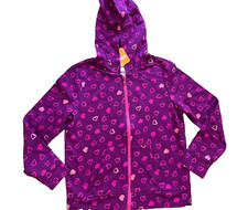 NWT NEW Gymboree hoodie jacket long sleeves full zipper terry M 7 8 yrs old girl