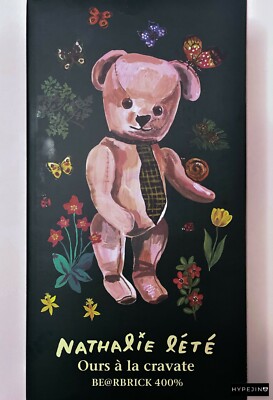 Be@rbrick Nathalie Lete Ours a la cravate 400% - Bearbrick | eBay