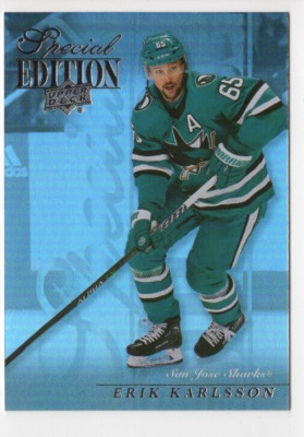 2023-24 Upper Deck Series 1 Erik Karlsson #SE-3 Special Edition San Jose Sharks