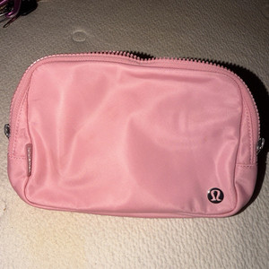 hot pink lululemon makeup bag Amazon.com | Everywhere Belt Bag, 1L (Pink Pastel) Take Your Beauty Routine On The Road Lululemon Everywhere Belt Bag 1L