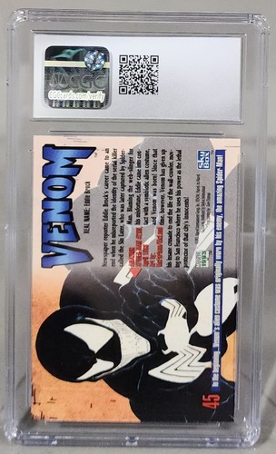 1993 Marvel Masterpieces Venom CGC 8 - Bild 2 von 2