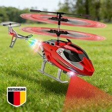 RC-Hubschrauber Für Jungen 2.4G Ferngesteuerter Hubschrauber Mit Led-Licht NEU