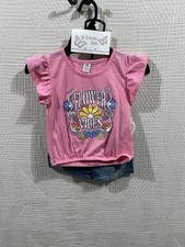 Girls 2 Piece Short Outfit Size 4 New
