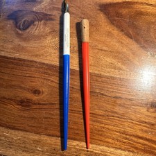 Vintage Dip Pen Holder Grumbacher Germany No.6 Nib Calligraphy Art Set