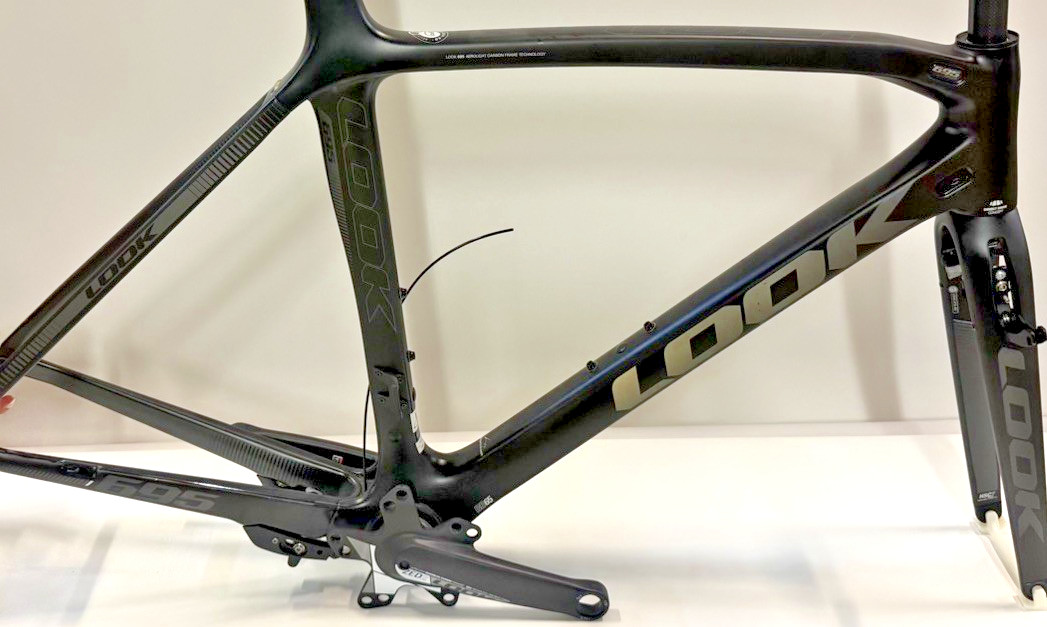 Brand New! 2014 Look 695 carbon road bike cycling frameset, Small.