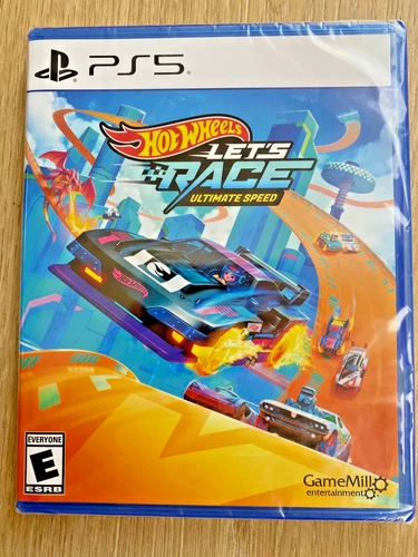 Hot Wheels Let's Race Ultimate Speed PS5 US Version Brand New Sealed Fast Ship