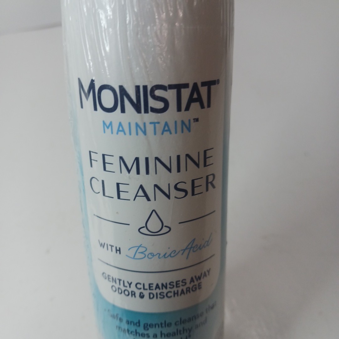 Monistat Boric Acid Feminine Cleanser 10oz Fragrance-free Wash Sealed New