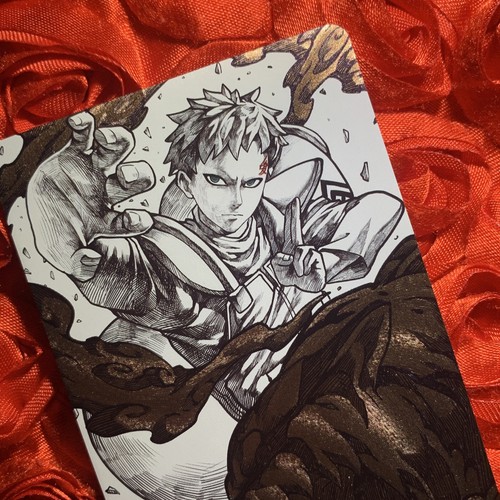 Gaara NARUTO MANGA WAIFU Power Anime ACG Girl Holo Card - Picture 5 of 5