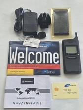 Motorola Microtac Flip Phone Mobile Phone Boxed New Vintage Retro Rare 1990s
