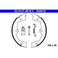 Bremsbackensatz Feststellbremse ATE 03.0137-4019.2 FüR Honda Accord Viii
