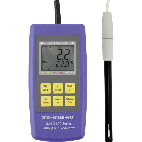 Greisinger GMH 3451 Multitester TDS/Cond/Salinity/Temp Logger