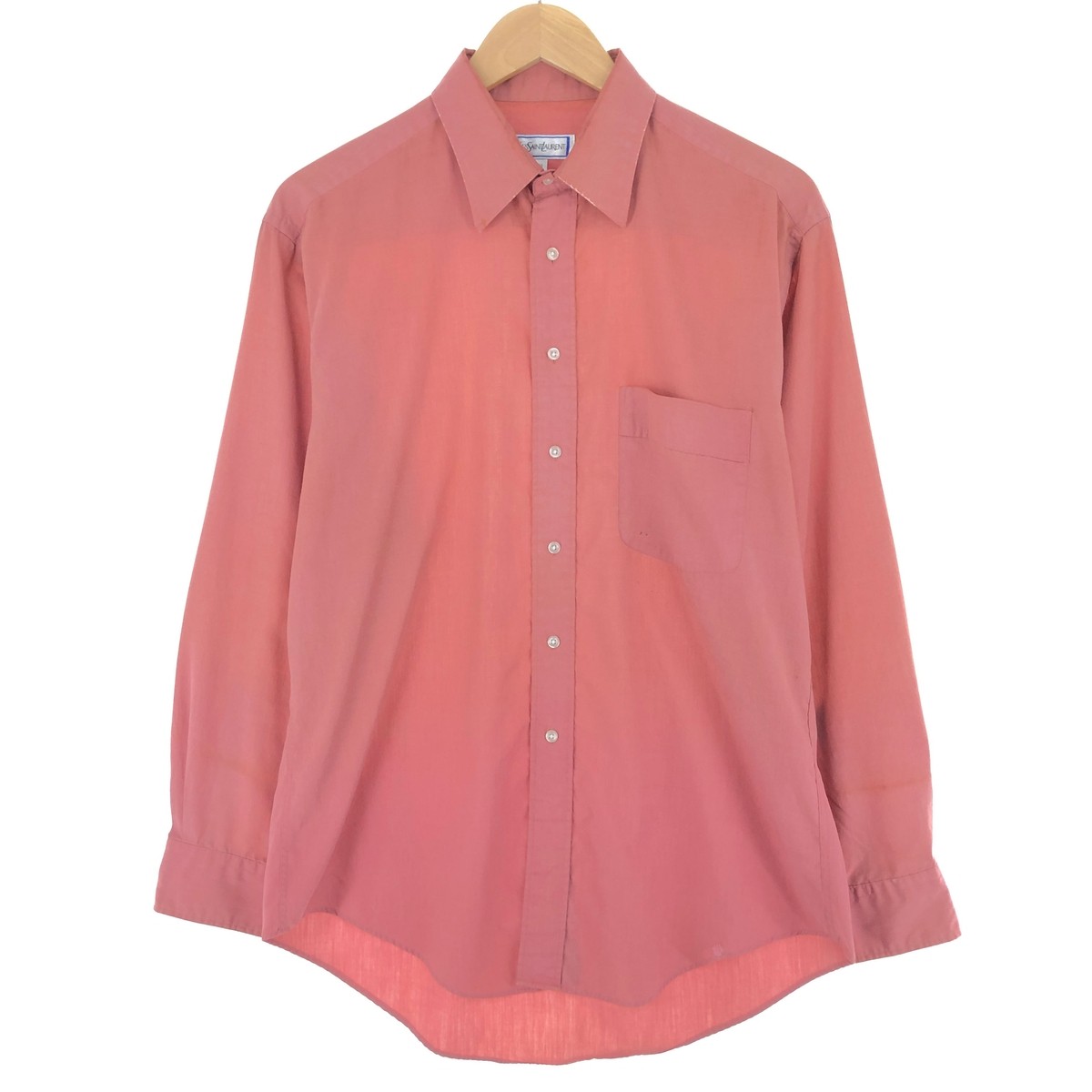 Camicia vintage Yves Saint Laurent manica lunga uomo taglia L