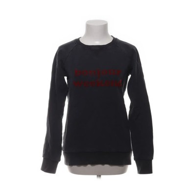 Another Brand, Sweatshirt, Größe: S, Blau, Baumwolle, Print, Samt, Damen #qA2