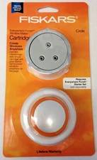 Fiskars 01-005564 CIRCLE Everywhere Punch Cartridge Window Maker For Starter Set