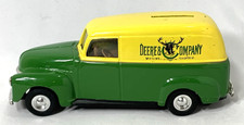 Ertl John Deere Panel Delivery Truck Bank Diecast Metal Chevrolet Vintage 1:25