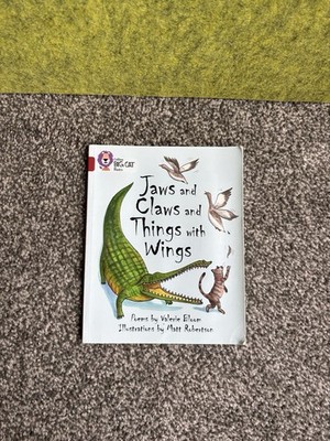 Collins Big Cat Poetry Jaws and Claws and Things with Wings ruby Band 14 V Bloom