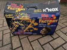 K'NEX Big Ball Factory Builders Challenge Set 63045 Vintage 3000+ Pieces Rare