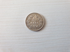1/2 Mark Deutsches Reich 1916 E  900 Silber 2,5  Gramm Top Erhaltung