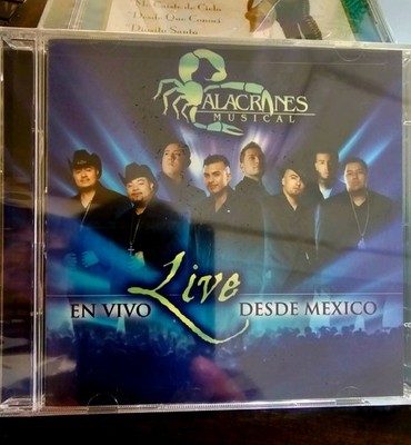 Alacranes Musical En Vivo Live Desde Mx Cd y Dvd