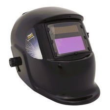 Sealey S01001 Welding Helmet / Mask Auto Darkening Shads 9-13 Solar Panel Power