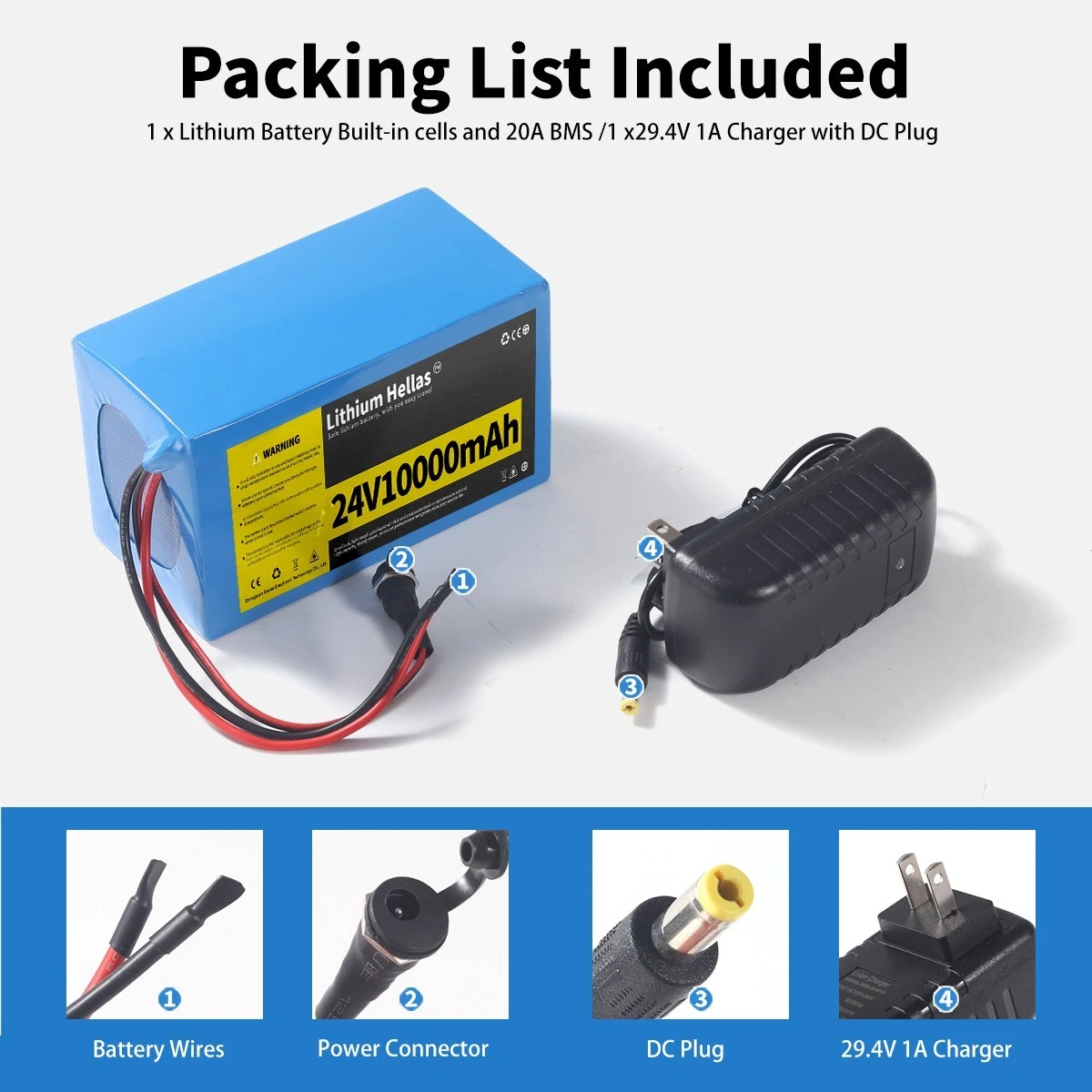 24V Li-Ion Multipurpose Rechargeable Batteries for sale - eBay