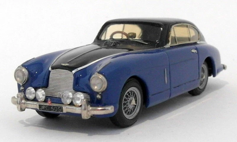 Modelos de cuatro ruedas escala 1/43 FWAM16 - sedán Aston Martin DB2-4 MK1 - negro/azul Foto 4 de 4
