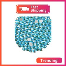 Beadsland Flat Back Crystal Rhinestones Round Gems for Nail Art and Craft Glue F