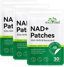 NAD Patches 90PCS, NAD Supplements with NMN & Resveratrol, Anti-Aging, Cellular
