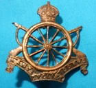 WW1 ERA ARMY CYCLIST CORPS BRITISH MILITARY CAP BADGE - GENUINE WORLD WAR I