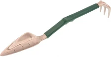 Lightweight Garden Hand Tool Set: Trowel and Rake Combo for Planting
