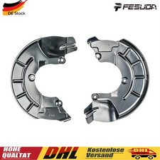 2x ANKERBLECH BREMSSCHEIBE VORNE für VW Polo Audi A1 Seat Cordoba Ibiza Skoda