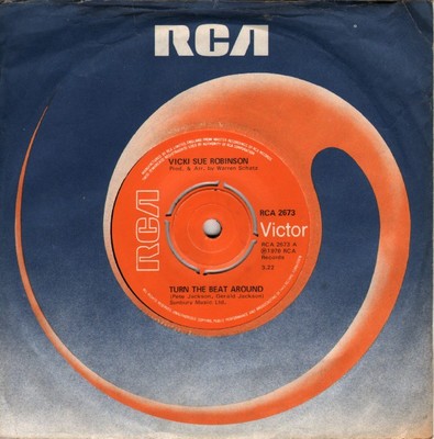 Vicki Sue Robinson - Turn The Beat Around (7'', Single, Pus)